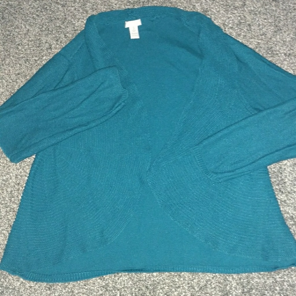Bright Teal Chico's cover up*MOVING SALE*